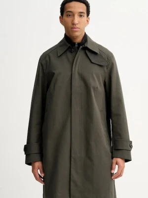 G-Star płaszcz bawełniany Car coat kolor zielony D26991-E076