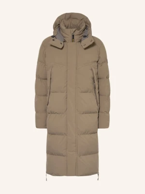 G-Star Płaszcz Pikowany Whistler Z Odpinanym Kapturem gruen