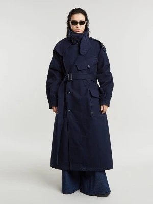 G-Star Płaszcz przejściowy w kolorze granatowym rozmiar: XS