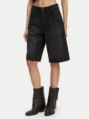 G-Star Raw Bermudy D28383-D933 Szary ciemny Wide Fit