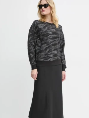 G-Star Raw bluza bawełniana damska kolor czarny wzorzysta D25169-D865