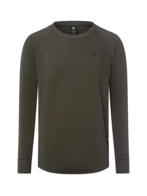 G-Star RAW Bluza męska - Jirgi Mężczyźni zielony jednolity,
