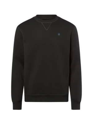 G-Star RAW Bluza męska Mężczyźni Bawełna szary jednolity,