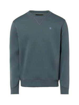 G-Star RAW Bluza męska Mężczyźni Bawełna szary jednolity,