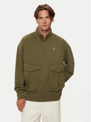 G-Star Raw Bluza Rovic D25096 D566 B230 Zielony Loose Fit