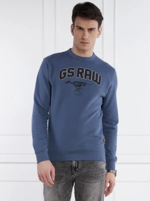 G- Star Raw Bluza Skeleton dog gr r sw | Regular Fit G-Star Raw granatowy