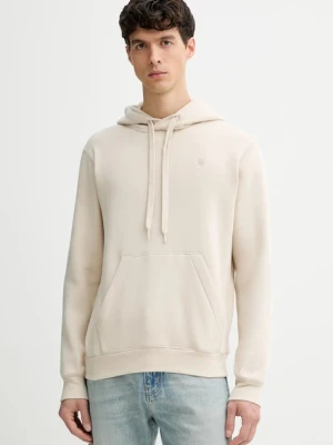 G-Star Raw bluza x Sofi Tukker Premium core męska kolor beżowy z kapturem gładka D16121-C235
