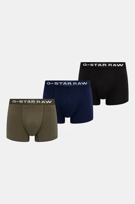 G-Star Raw bokserki 3-pack męskie kolor czarny D23774-D516