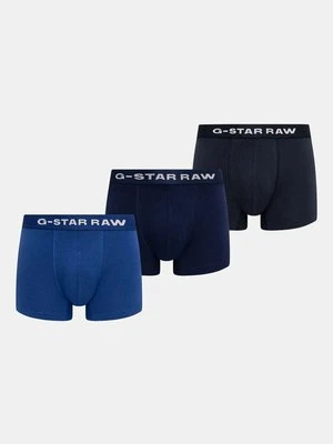 G-Star Raw bokserki 3-pack męskie kolor niebieski D23773-D516