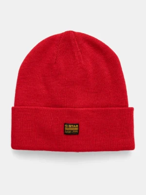 G-Star Raw czapka kolor czerwony