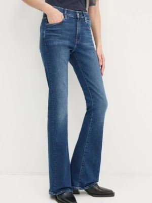 G-Star Raw jeansy damskie high waist D21290-D760