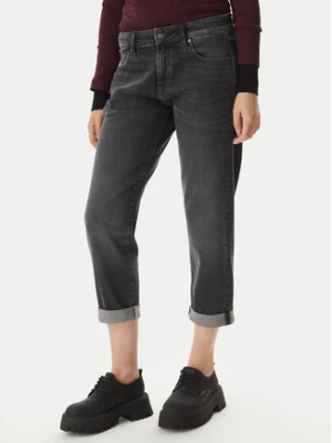 G-Star Raw Jeansy Kate D15264-C293 Szary Boyfriend Fit