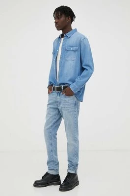G-Star Raw jeansy męskie kolor niebieski