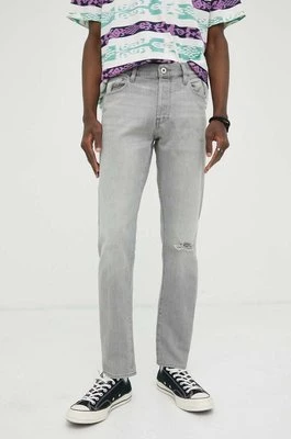 G-Star Raw jeansy męskie kolor szary