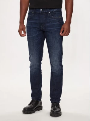 G-Star Raw Jeansy Revend FWD D20071-C051 Granatowy Skinny Fit