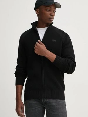 G-Star Raw kardigan bawełniany kolor czarny D25746-C868