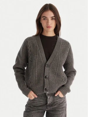 G-Star Raw Kardigan Cable D27729-D770 Szary Relaxed Fit