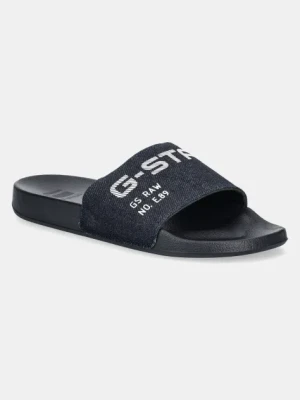 G-Star Raw klapki CART V DNM M męskie kolor granatowy 2412026222.NVY