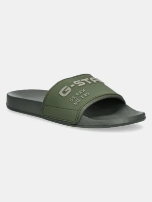 G-Star Raw klapki CART V TPU M męskie kolor zielony D24807.D590