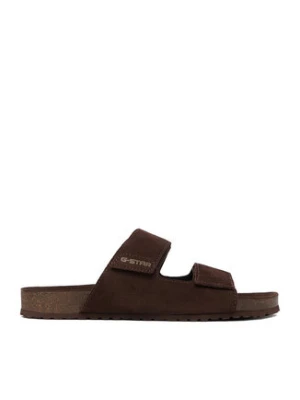G-Star Raw Klapki EO-MILO-01 MI34 Brązowy ciemny