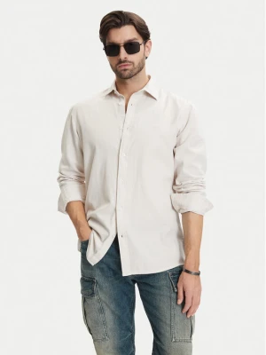 G-Star Raw Koszula Clean D25196-D454 Écru Regular Fit Kremowy