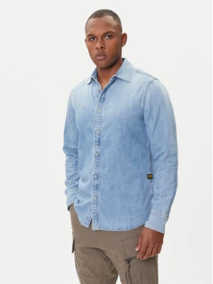 G-Star Raw Koszula jeansowa D27681-D252 Błękitny Slim Fit