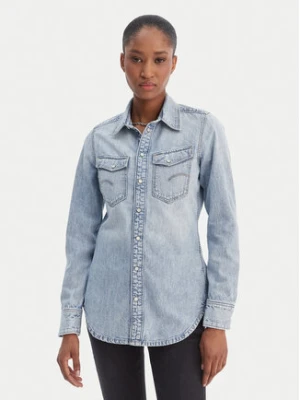 G-Star Raw Koszula jeansowa D27714-D539 Niebieski Slim Fit