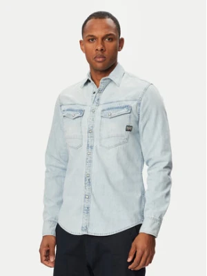 G-Star Raw Koszula jeansowa Dakota D23616-D252 Niebieski Regular Fit