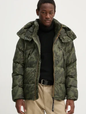 G-Star Raw kurtka męska kolor zielony zimowa oversize D25345-C441