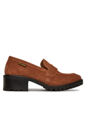 G-Star Raw Loafersy WI34-JANELLE-01 Brązowy