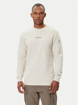 G-Star Raw Longsleeve Checquard D26033-D965 Beżowy Regular Fit