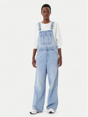 G-Star Raw Ogrodniczki D24398-D536 Niebieski Straight Fit