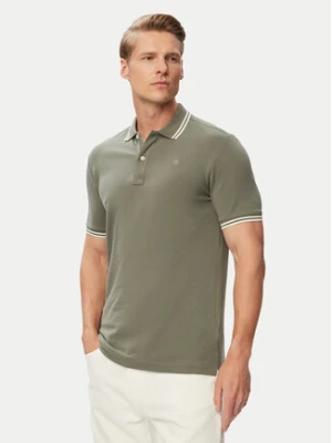G-Star Raw Polo Dunda D17127-5864 Zielony Slim Fit