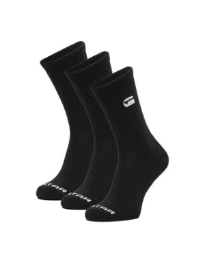 G-Star Raw Skarpety długie CEO_AS_G-STAR_313_W_AW25 (3-PACK) Czarny