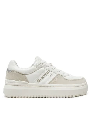 G-Star Raw Sneakersy Eve Bsc Lea W 2411 076501 Biały