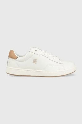 G-Star Raw sneakersy skórzane Cadet Pop kolor biały 2211002518.WHT.LPNK