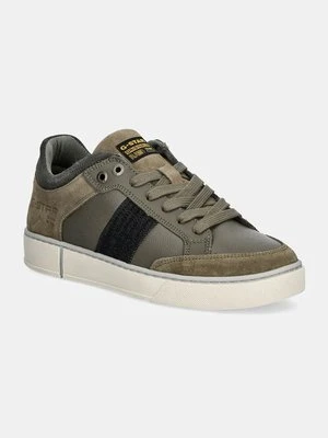 G-Star Raw sneakersy skórzane Ravond kolor zielony GR001018AM