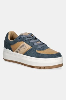 G-Star Raw sneakersy zamszowe Eve kolor niebieski GR487045BW