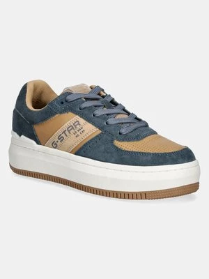 G-Star Raw sneakersy zamszowe Eve kolor niebieski GR487045BW