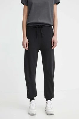 G-Star Raw spodnie dresowe bawełniane kolor czarny gładkie