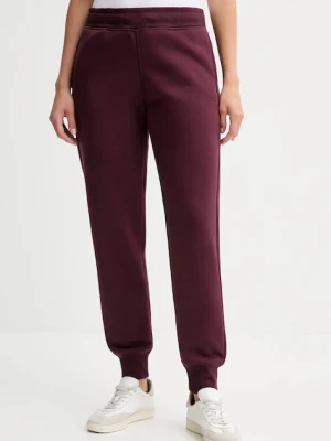 G-Star Raw spodnie dresowe kolor bordowy gładkie D21320-C235
