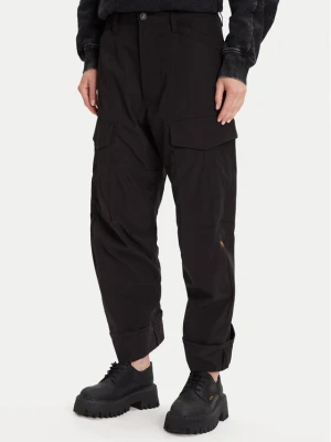 G-Star Raw Spodnie materiałowe Cargo 3D D27022-D909 Czarny Boyfriend Fit