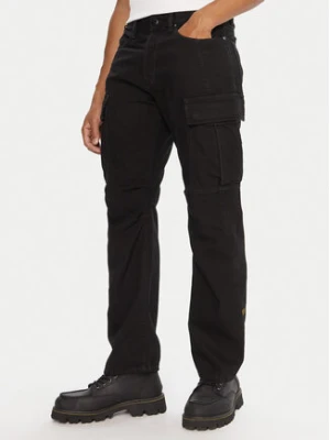 G-Star Raw Spodnie materiałowe Contor 3D D27049-D491 Czarny Regular Fit