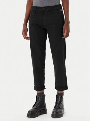 G-Star Raw Spodnie materiałowe Kate D25257-C106 Czarny Boyfriend Fit