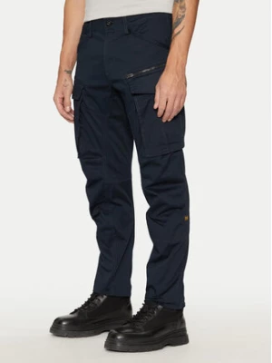 G-Star Raw Spodnie materiałowe Rovic 3D D02190 Granatowy Regular Fit