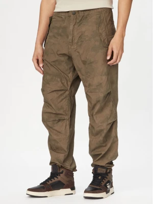 G-Star Raw Spodnie materiałowe Snow Track D28374-E397 Khaki Regular Fit