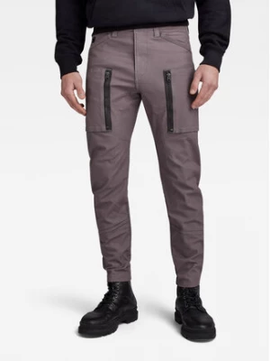 G-Star Raw Spodnie materiałowe Zip Pkt 3D D21975-D504-G077 Szary Skinny Fit