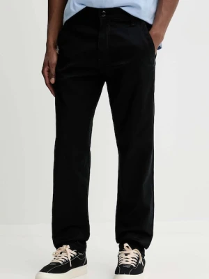 G-Star Raw spodnie męskie kolor czarny proste D26400-C105