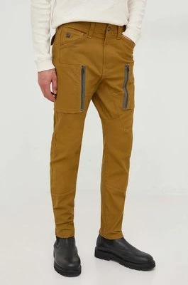G-Star Raw spodnie męskie kolor zielony proste