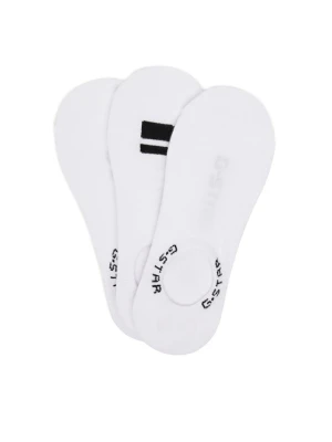 G-Star Raw Stopki AS_G-STAR_S_020_SS25 (3-PACK) Biały